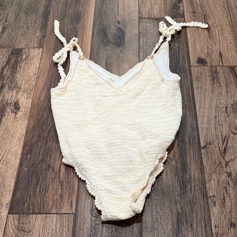 Maiyo London crochet one piece swimsuit